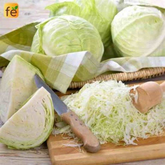 Green Cabbage - Grated, 200 g Green Cabbage - Grated, 200 g