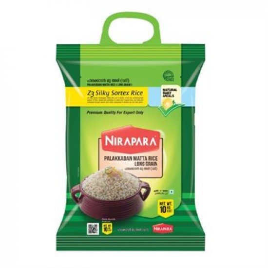 Nirapara Palakkadan Matta Vadi Rice - Long Grain, 5kg