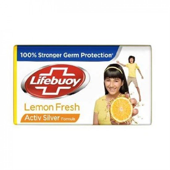 Lifebuoy Soap Bar - Lemon Fresh, Germ Protection, 125 gm Lifebuoy Soap Bar - Lemon Fresh, Germ Protection, 125 gm