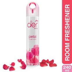 Godrej aer spray, home & office air freshener petal crush pink 240ml